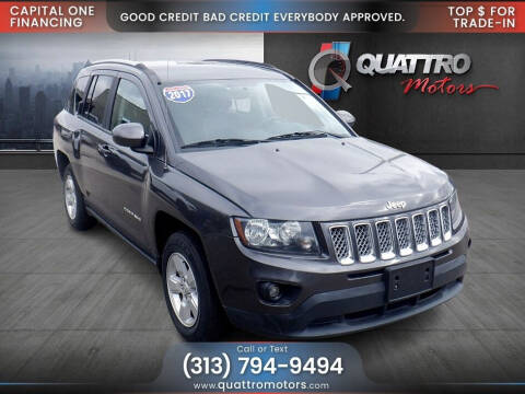 2017 Jeep Compass for sale at Quattro Motors 2 - 1 in Redford MI