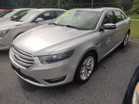 2018 Ford Taurus for sale at DON BAILEY AUTO SALES in Phenix City AL