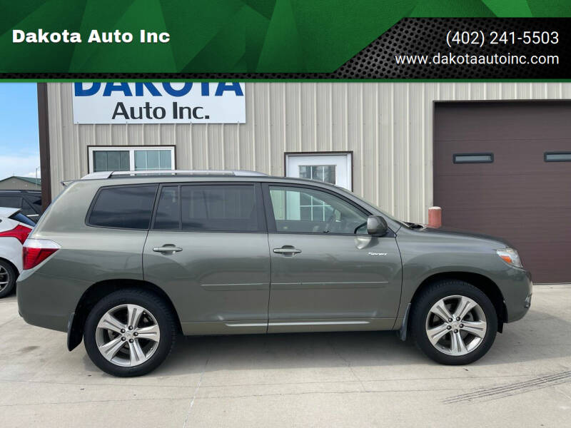 2008 Toyota Highlander for sale at Dakota Auto Inc in Dakota City NE