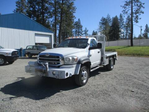 2009 Sterling 5500 Flatbed 4X4 for sale at BJ'S COMMERCIAL TRUCKS in Spokane Valley WA