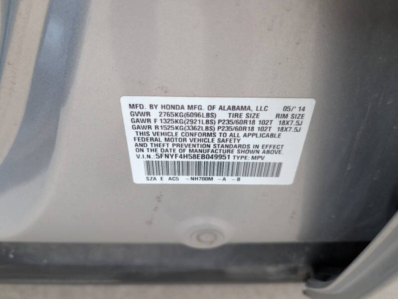 2014 Honda Pilot EX-L