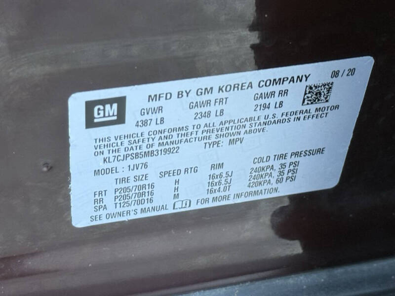 2021 Chevrolet Trax LT