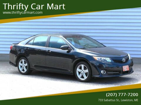 2012 Toyota Camry for sale at Thrifty Car Mart in Lewiston ME