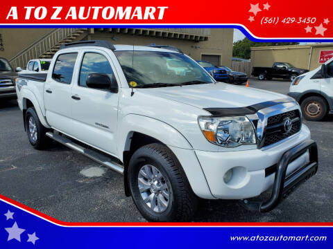 2011 Toyota Tacoma for sale at A TO Z  AUTOMART in West Palm Beach FL