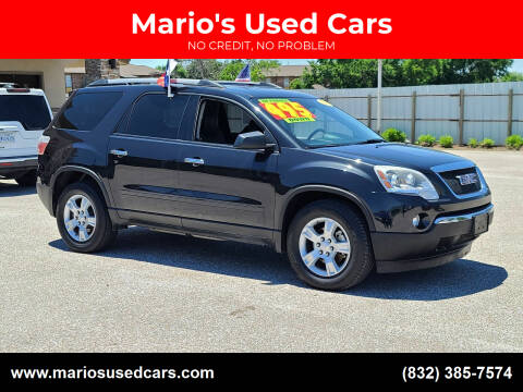 2012 GMC Acadia for sale at Mario's Used Cars - Pasadena Location in Pasadena TX