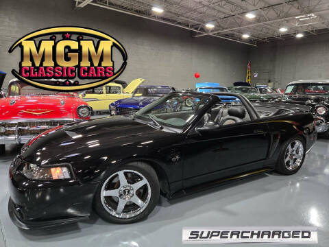 2001 Ford Mustang for sale at MGM CLASSIC CARS in Addison IL