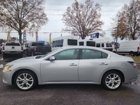 2012 Nissan Maxima for sale at Econo Auto Sales Inc in Raleigh NC