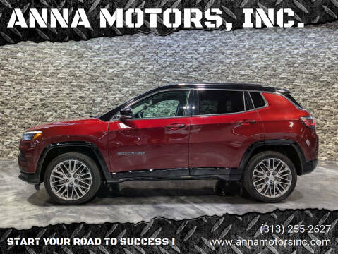 2022 Jeep Compass for sale at ANNA MOTORS, INC. in Detroit MI