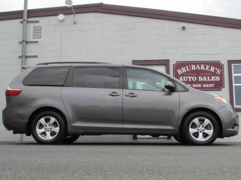 2017 Toyota Sienna for sale at Brubakers Auto Sales in Myerstown PA