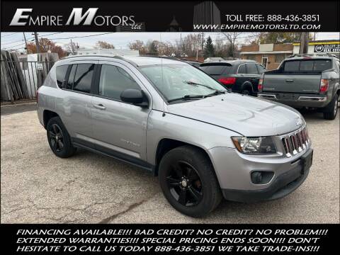 2016 Jeep Compass for sale at Empire Motors LTD in Cleveland OH