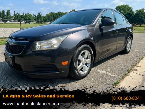 2014 Chevrolet Cruze for sale at LA Auto & RV Sales and Service in Lapeer MI