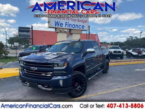 2018 Chevrolet Silverado 1500 for sale at American Financial Cars in Orlando FL