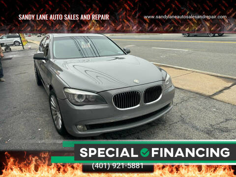 2009 BMW 7 Series for sale at Sandy Lane Auto Sales and Repair in Warwick RI