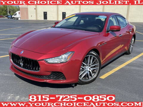 2015 Maserati Ghibli for sale at Your Choice Autos - Joliet in Joliet IL