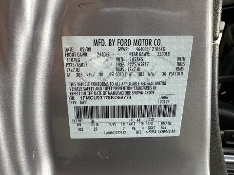 2008 Ford Escape XLT