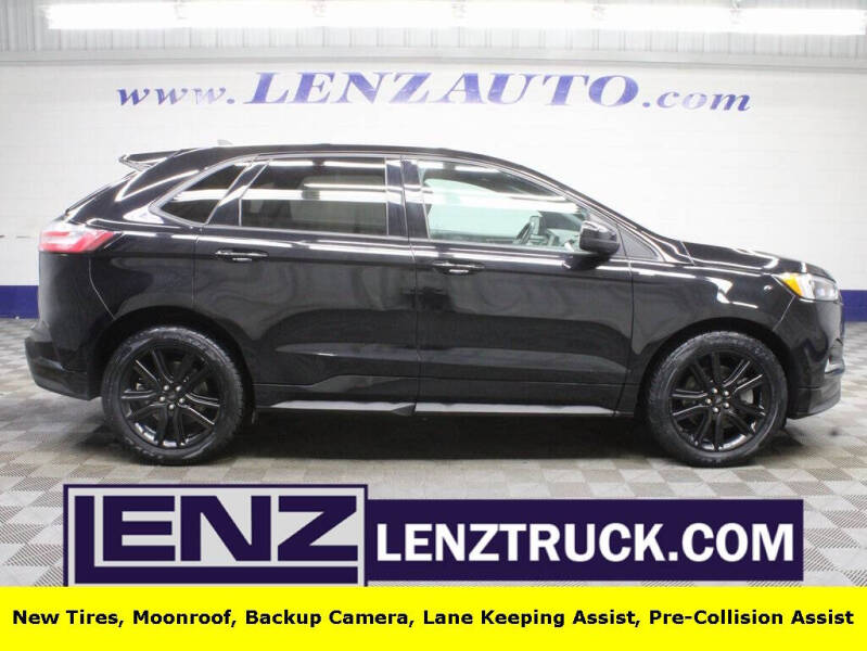 2022 Ford Edge for sale at LENZ TRUCK CENTER in Fond Du Lac WI