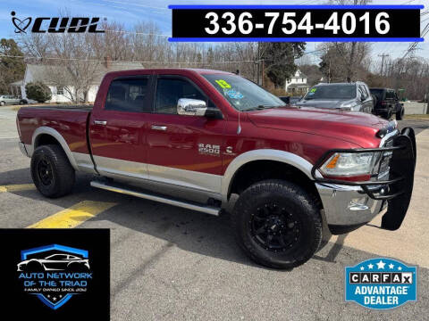 2013 RAM 2500 for sale at Auto Network of the Triad in Walkertown NC