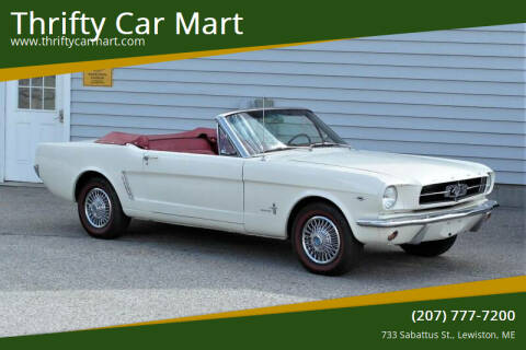 1965 Ford Mustang for sale at Thrifty Car Mart in Lewiston ME