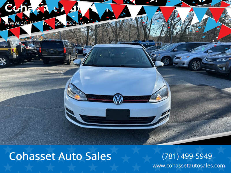 2015 Volkswagen Golf for sale at Cohasset Auto Sales in Cohasset MA