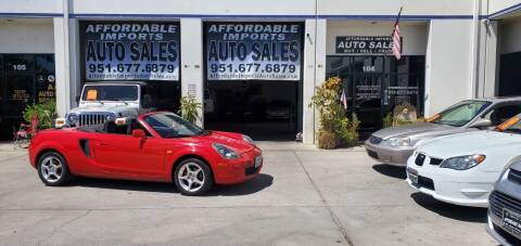 2001 Toyota MR2 Spyder for sale at Affordable Imports Auto Sales in Murrieta CA