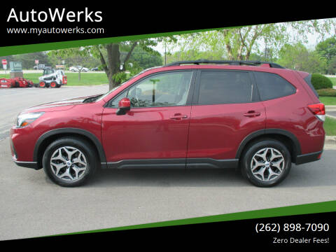 2020 Subaru Forester for sale at AutoWerks in Sturtevant WI