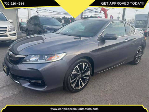2016 Honda Accord for sale at Certified Premium Motors in Lakewood NJ