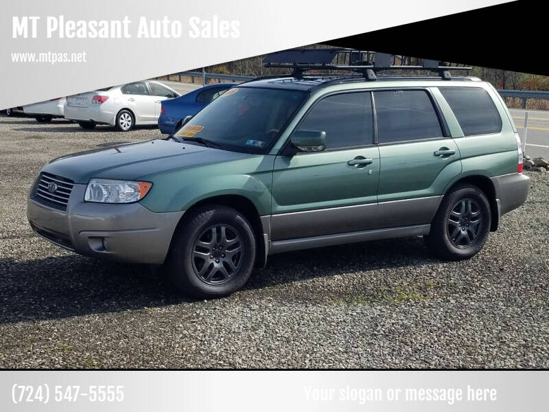 2006 Subaru Forester for sale at MT Pleasant Auto Sales in Mount Pleasant PA