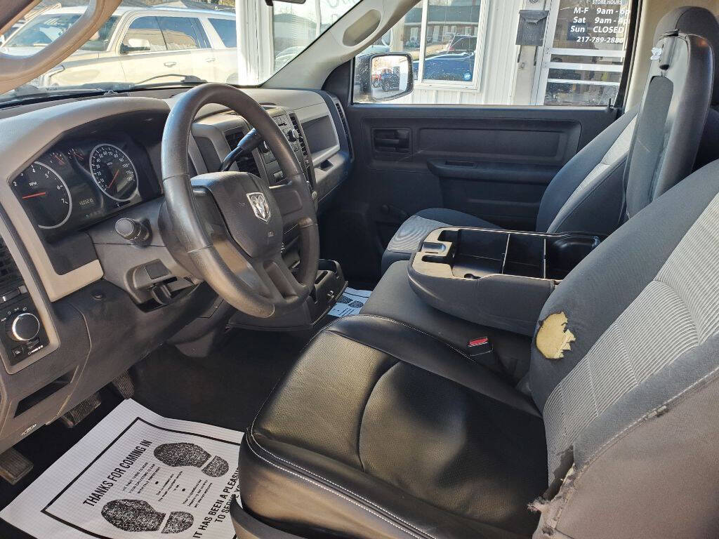 Blue 2011 Ram 1500 ST 5