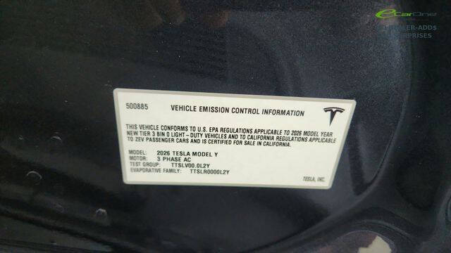 2026 Tesla Model Y Long Range