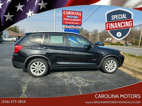 2013 BMW X3 for sale at Carolina Motors in Thomasville NC
