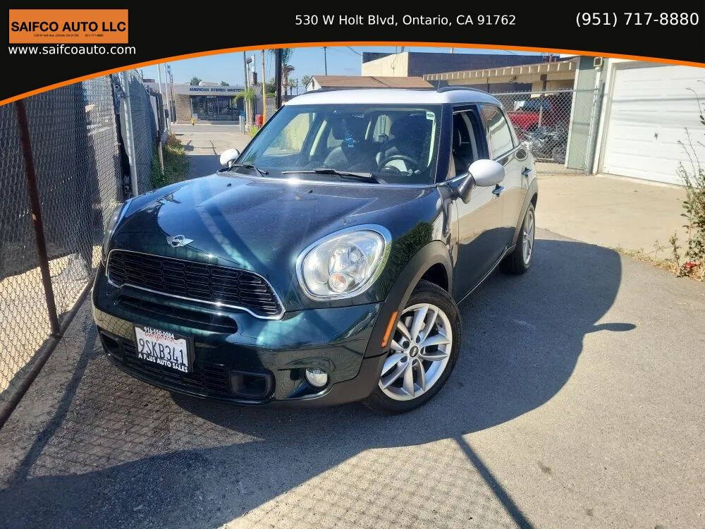 Dk. Green 2014 MINI Countryman Cooper S Cooper S 4dr Crossover 1