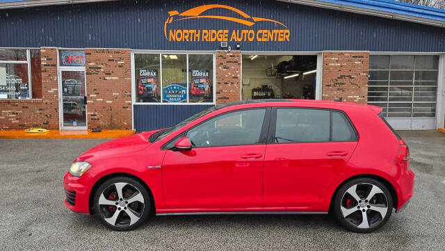 2015 Volkswagen Golf GTI for sale at North Ridge Auto Center LLC in Madison, OH