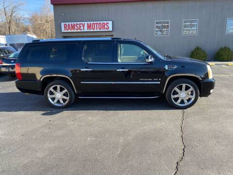 2007 Cadillac Escalade ESV for sale at Ramsey Motors in Riverside MO