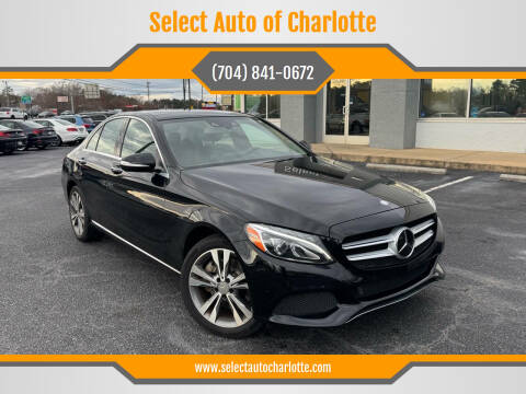 2015 Mercedes-Benz C-Class for sale at Select Auto of Charlotte in Matthews NC