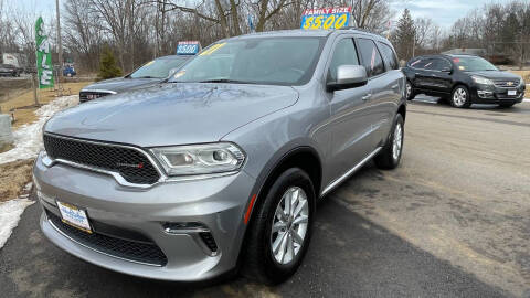 2021 Dodge Durango for sale at North American Credit Inc. in Waukegan IL