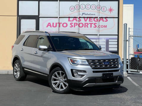 2017 Ford Explorer for sale at Las Vegas Auto Sports in Las Vegas NV