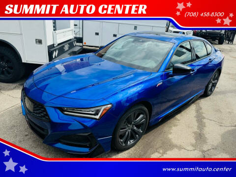 2022 Acura TLX for sale at SUMMIT AUTO CENTER in Summit IL