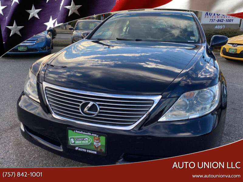 2008 Lexus LS 460 for sale at Auto Union LLC in Virginia Beach VA