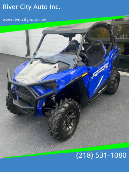 2022 Polaris RZR Trail 900 for sale at River City Auto Inc. in Fergus Falls MN