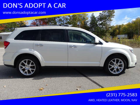 2015 Dodge Journey for sale at DON'S ADOPT A CAR in Cadillac MI