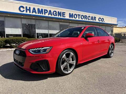 2021 Audi A4 for sale at Champagne Motor Car Company in Willimantic CT