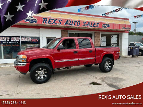 2006 GMC Sierra 1500 for sale at Rex's Auto Sales in Junction City KS
