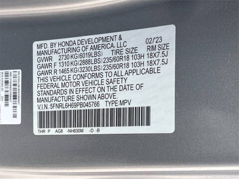 2023 Honda Odyssey EX-L