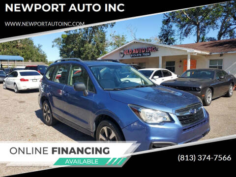 2017 Subaru Forester for sale at NEWPORT AUTO INC in Tampa FL