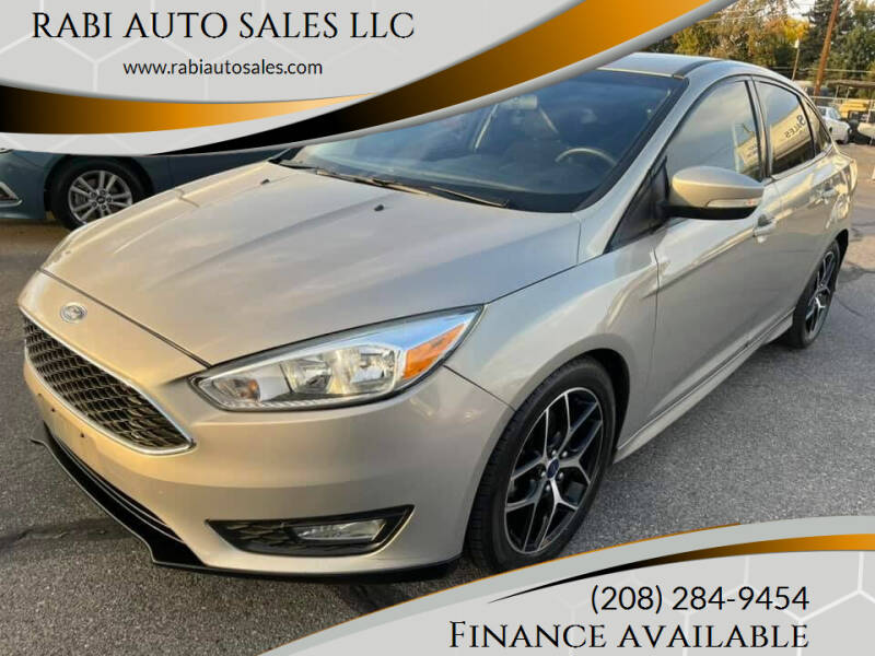 2015 Ford Focus for sale at RABI AUTO SALES LLC in Garden City ID