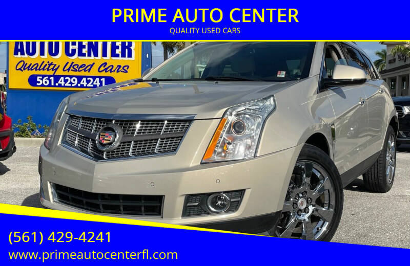 2012 Cadillac SRX for sale at PRIME AUTO CENTER in Palm Springs FL