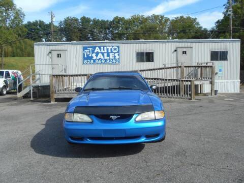 1998 Ford Mustang for sale at T & J AUTO SALES in Franklin NC