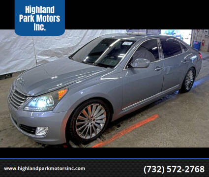 2014 Hyundai Equus for sale at Highland Park Motors Inc. in Highland Park NJ