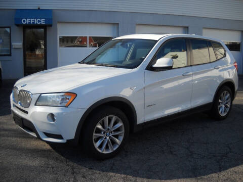 2014 BMW X3 for sale at Best Wheels Imports in Johnston RI