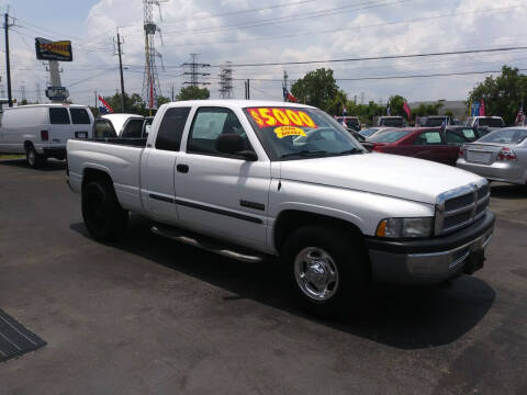 2001 Dodge Ram Pickup 2500 for sale at Texas 1 Auto Finance in Kemah TX